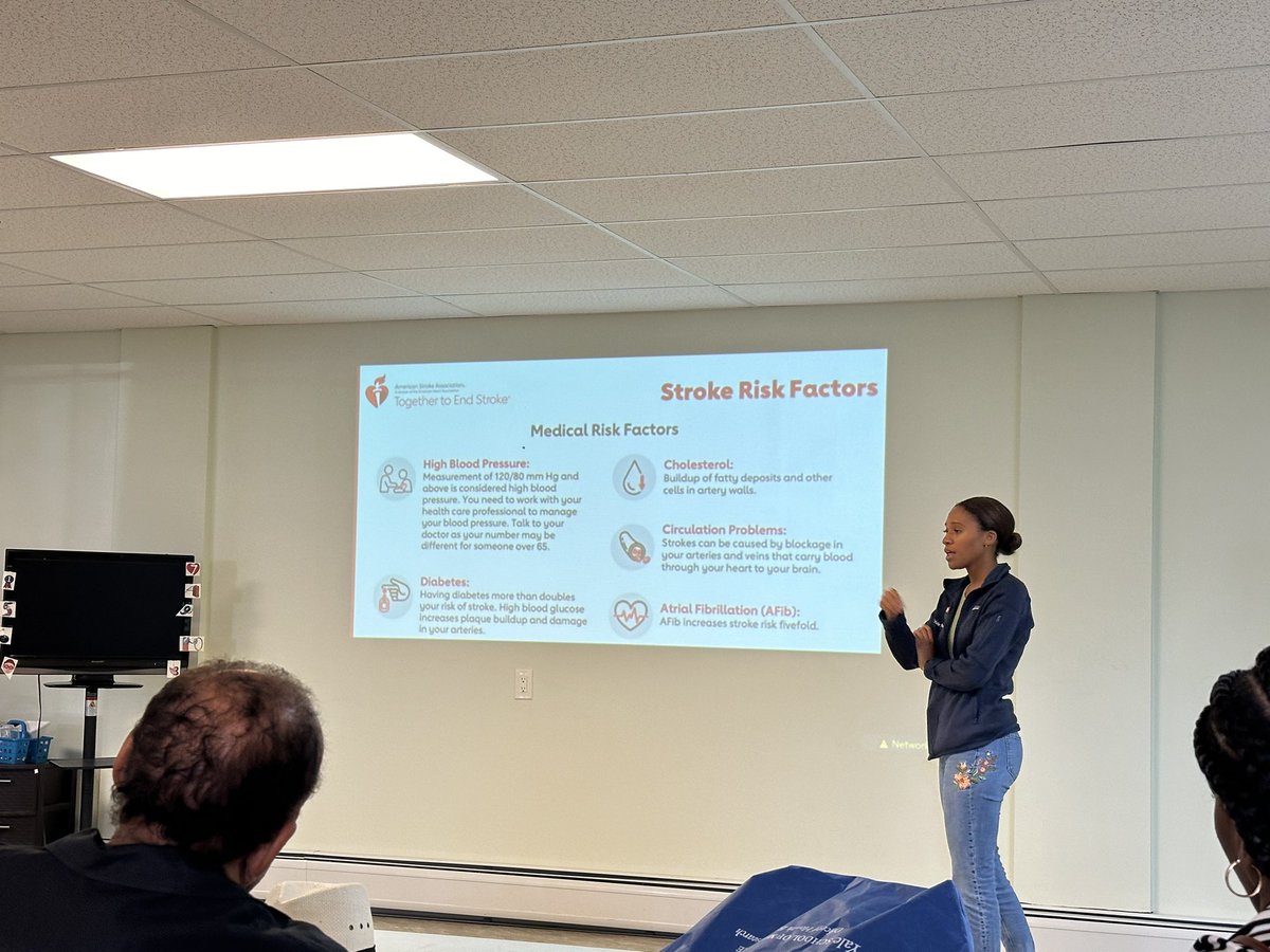 It was such a pleasure presenting today at the <a href="/YaleCCI/">YCCI @ Yale SOM</a> and <a href="/Yale/">Yale University</a> Office of Health Equity Research event in New Haven!  Thank you to <a href="/jasminwilliams_/">Jasmin Williams, MD</a> and <a href="/bustinclots247/">Rachel Forman</a> for presenting!  #yalestroke #strokeoutresch! <a href="/YaleNeurons/">Yale Neurology Residency</a> <a href="/YaleNeuro/">Yale Neuroscience</a>