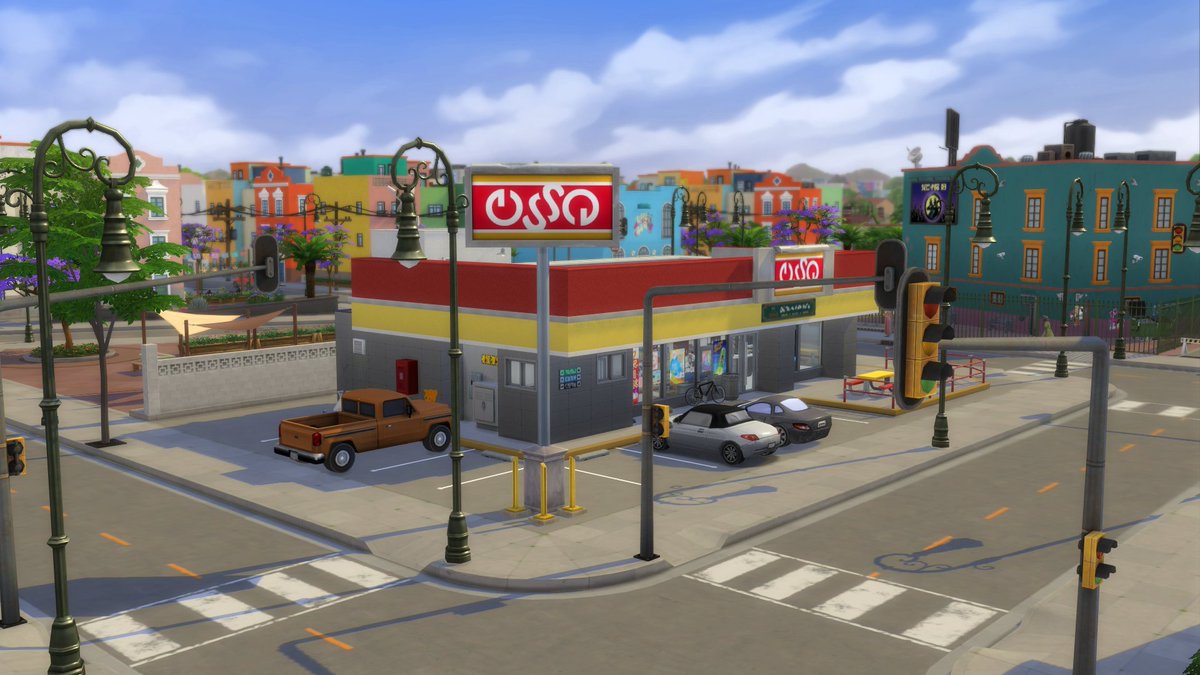 angel_art98's tweet photo. No podía faltar un OXXO en Ciudad Enamorada🏪
WIP 1/2 🇲🇽
 #TheSims4Lovestruck #OXXO #ShowUsYourBuilds #EAPartner #thesims4 #sims4 @Fritosaurio @rusticsims @shikiuv https://t.co/lVmP39MIc1