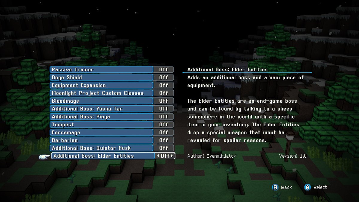 The second mod pack for Nintendo Switch will be releasing on August 9th! Here are the mods that will be in this set. They're supposed to be a collection of new classes, abilities, equipment, and bosses.

#NintendoSwitch #JRPG #DLC