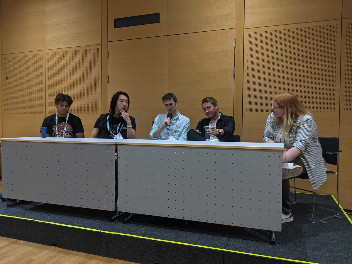Alex Goldie (@alexdgoldie) on Twitter photo Attending #ICML2024 was amazing and full of firsts: My first time presenting a poster, first time giving a talk at a conference and first time sitting on a panel! Many thanks to the <a href="/AutoRL_Workshop/">AutoRL Workshop</a> organisers for preparing a great workshop about AutoRL! Attending #ICML2024 was amazing and full of firsts: My first time presenting a poster, first time giving a talk at a conference and first time sitting on a panel! Many thanks to the <a href="/AutoRL_Workshop/">AutoRL Workshop</a> organisers for preparing a great workshop about AutoRL!
