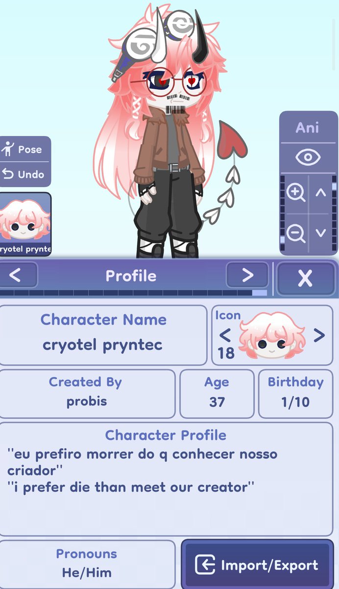 ProBleMs32's tweet photo. Another oc recreation this time i really liked him and about the vid, i am making an text guide for me https://t.co/RnEwuoXNqe