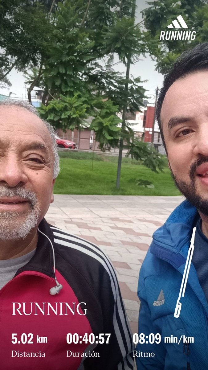 Nada como una corrida con mi padre.