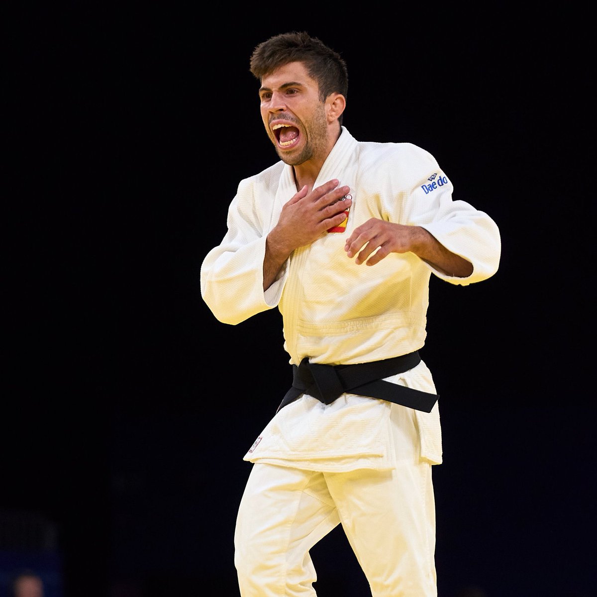 Alberto_Tome's tweet photo. ¡Enhorabuena @FranGarrigos1! ¡La primera medalla para la delegación española viene de la mano de un madrileño de Móstoles! Un bronce con sabor a oro. ¡Enhorabuena campeón! #Paris2024 #MadridCaminaAParis https://t.co/g6dOai1hVs