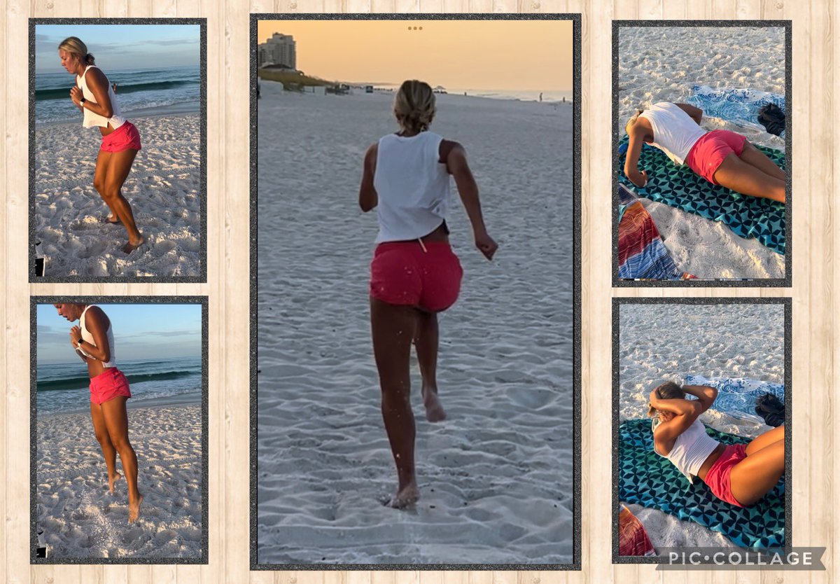 Last day at the beach!  Team camp and preseason start next week!!!