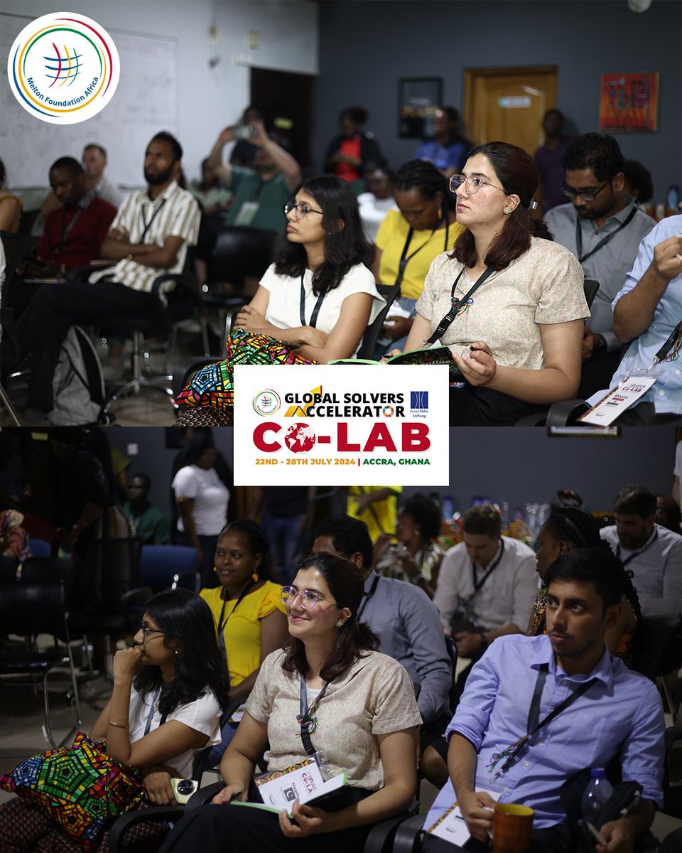 MeltonAfrica's tweet photo. At the MEST Africa event, experts from tech, media, and climate fields came together to share ideas and build connections. It was a great opportunity for networking and fostering innovation across Africa. #CoLab2024 #GlobalSolvers #MeltonFoundation #GCIC #MESTAfrica https://t.co/ur9yeMfB1j