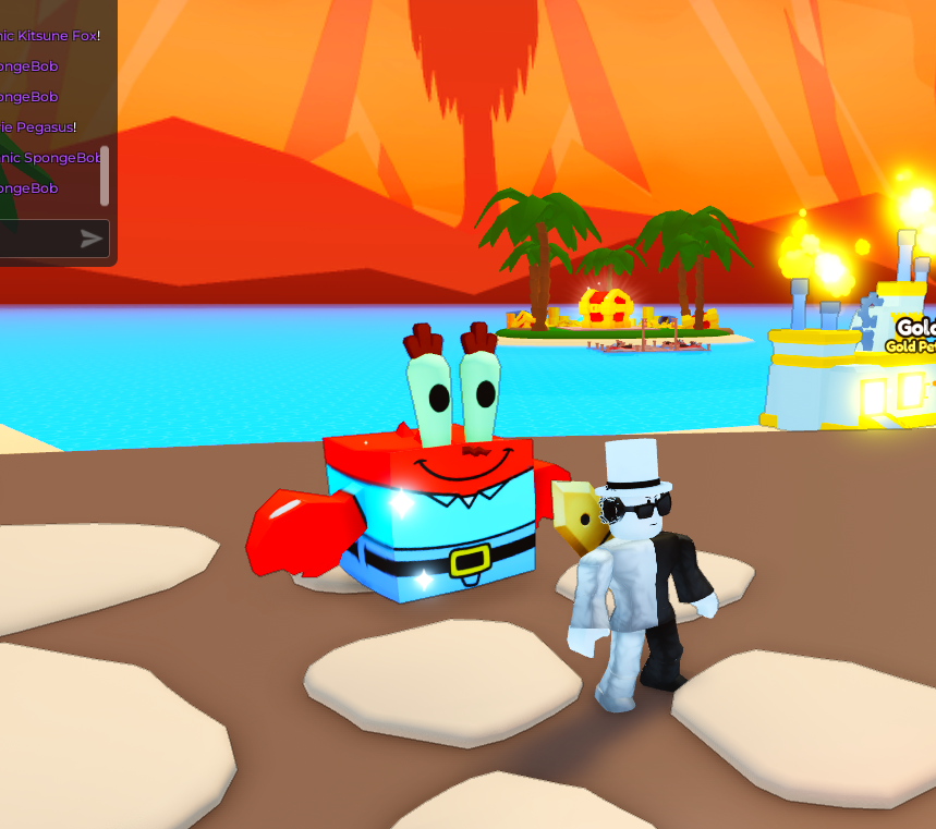 GIVEAWAY TIME!
giving away the new huge mr. krabs!
to Enter you must:
1. Like + follow
2. repost
3. subscribe to notdark on youtube: youtube.com/@RealNotDark?s…
4. Comment your roblox username