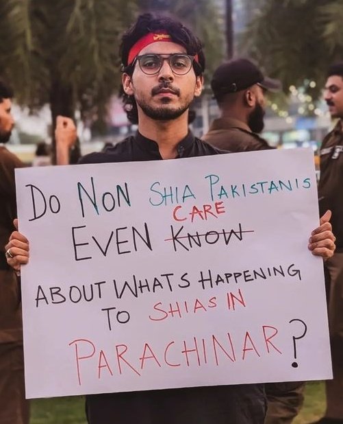 neelum_asad20's tweet photo. If you're raising your voice for Gaza, then also raise your voice against the injustices faced by Shias in your own country.
#Parachinar https://t.co/Pz0CMd39V3