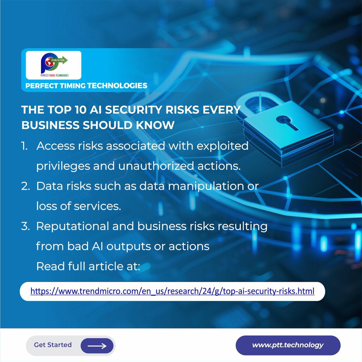 The Top 10 AI Security Risks Every Business Should Know Read here ...
