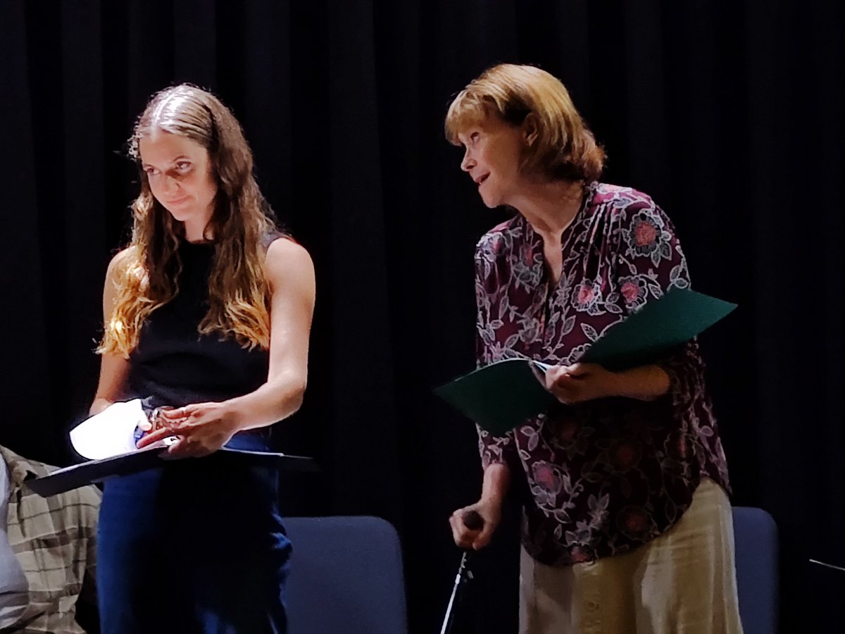 gillybrody's tweet photo. Delightful theatre photos from our rehearsed reading performance to the public at @MyICCLondon for a
#ourbrothersincloth play by #ronancolfer part of @CamdenFringe @cockpittheatre 5-7 August. https://t.co/Y9VZl2r6L0