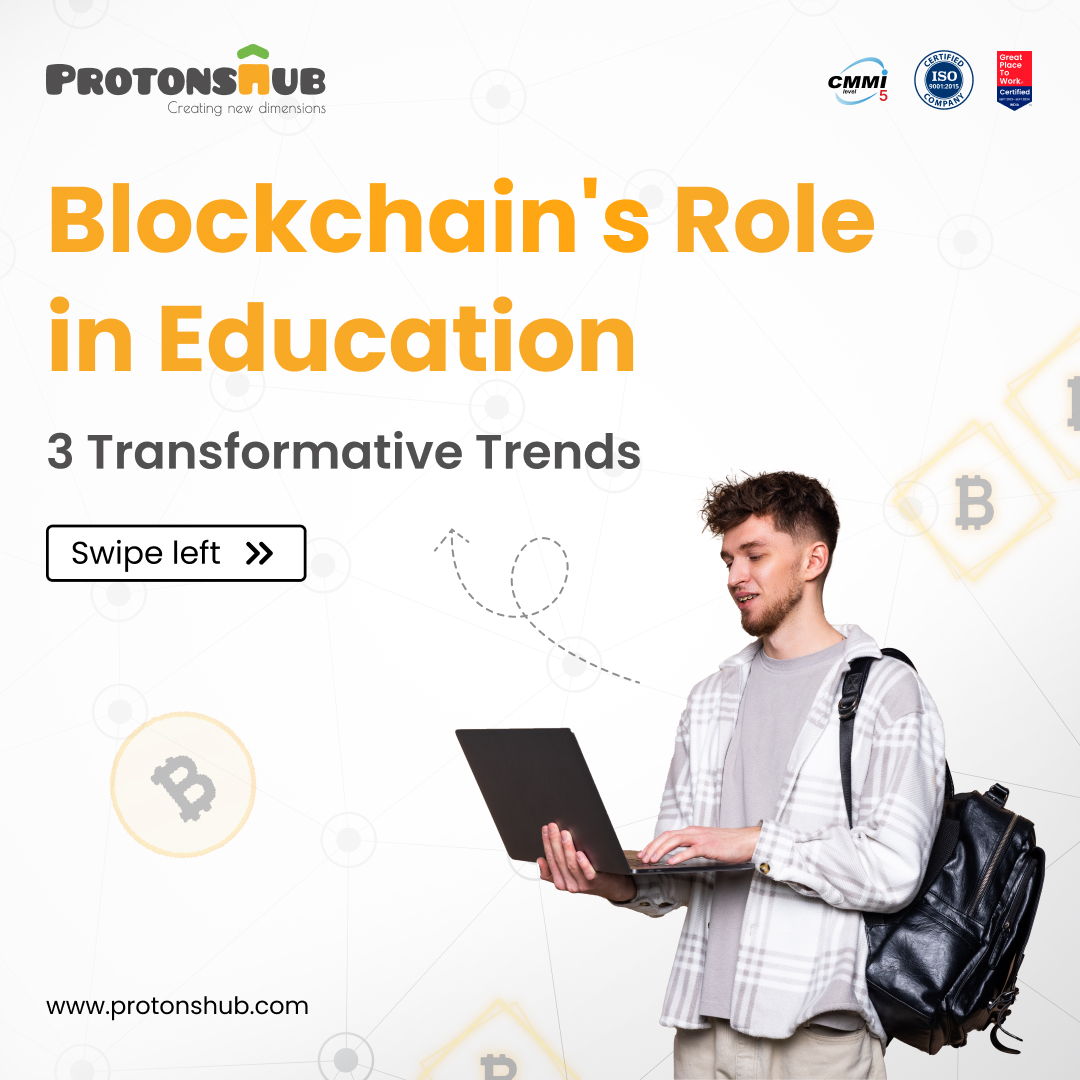protonshub's tweet image. Don&apos;t miss out on the blockchain revolution!
From student records to secure transactions, see how blockchain is reshaping education

Want to learn more about how blockchain is transforming the education industry?

#BlockchainRevolution #BlockchainInEducation #BlockchainExperts