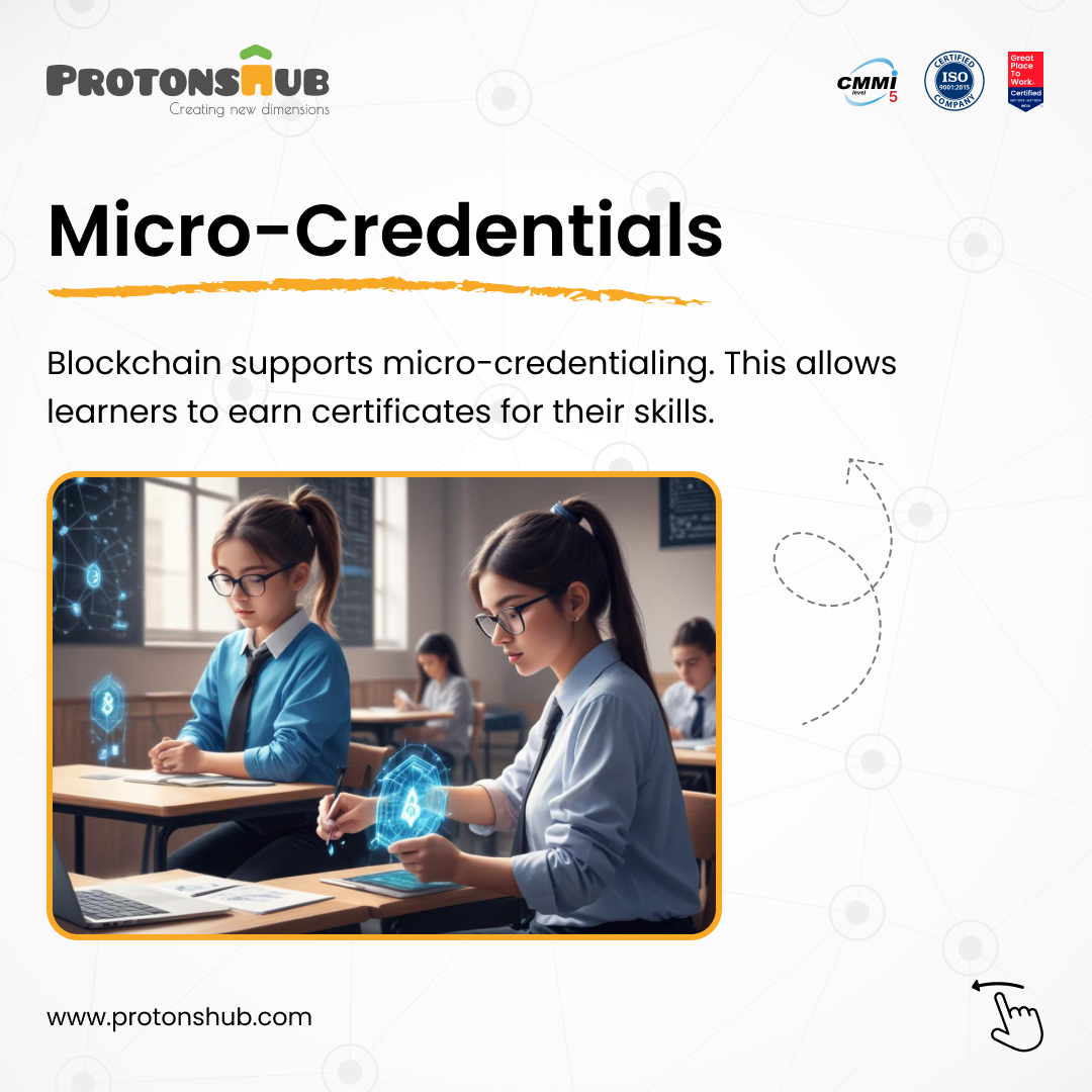protonshub's tweet image. Don&apos;t miss out on the blockchain revolution!
From student records to secure transactions, see how blockchain is reshaping education

Want to learn more about how blockchain is transforming the education industry?

#BlockchainRevolution #BlockchainInEducation #BlockchainExperts