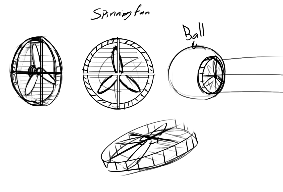 Would the critters go faster if we were to attach a spinning fan to their balls? 🤔