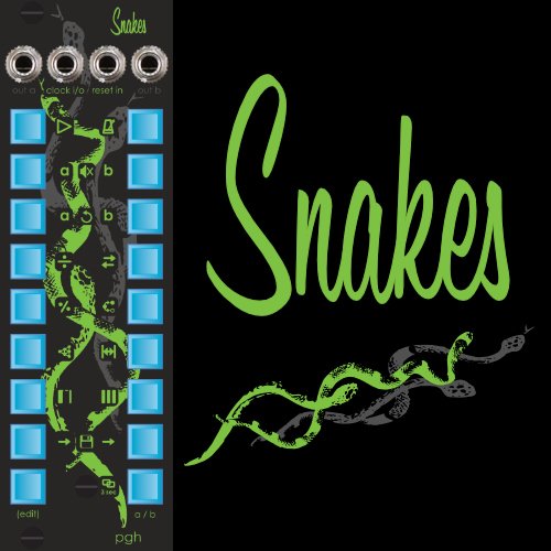 Introducing Snakes, an 8hp dual 16 step gate sequencer created to work with our drum modules or any other Eurorack modules that enjoy gate signals. pittsburghmodular.com