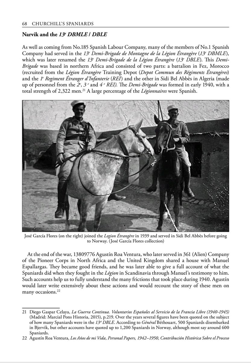 CHURCHILL’S SPANIARDS is out at the end of August! Did you know that some 1,200 Republican Spaniards served in the British Army during #WW2?  Many started the war in the French Foreign Legion in places like Norway &amp; Syria #ContinuingtheFight
