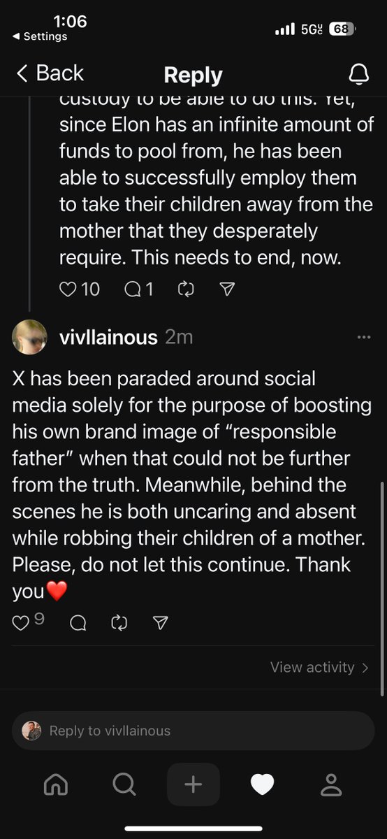 More from Vivian about how <a href="/elonmusk/">Elon Musk</a> is keeping his kids away from their mother Grimes 😮