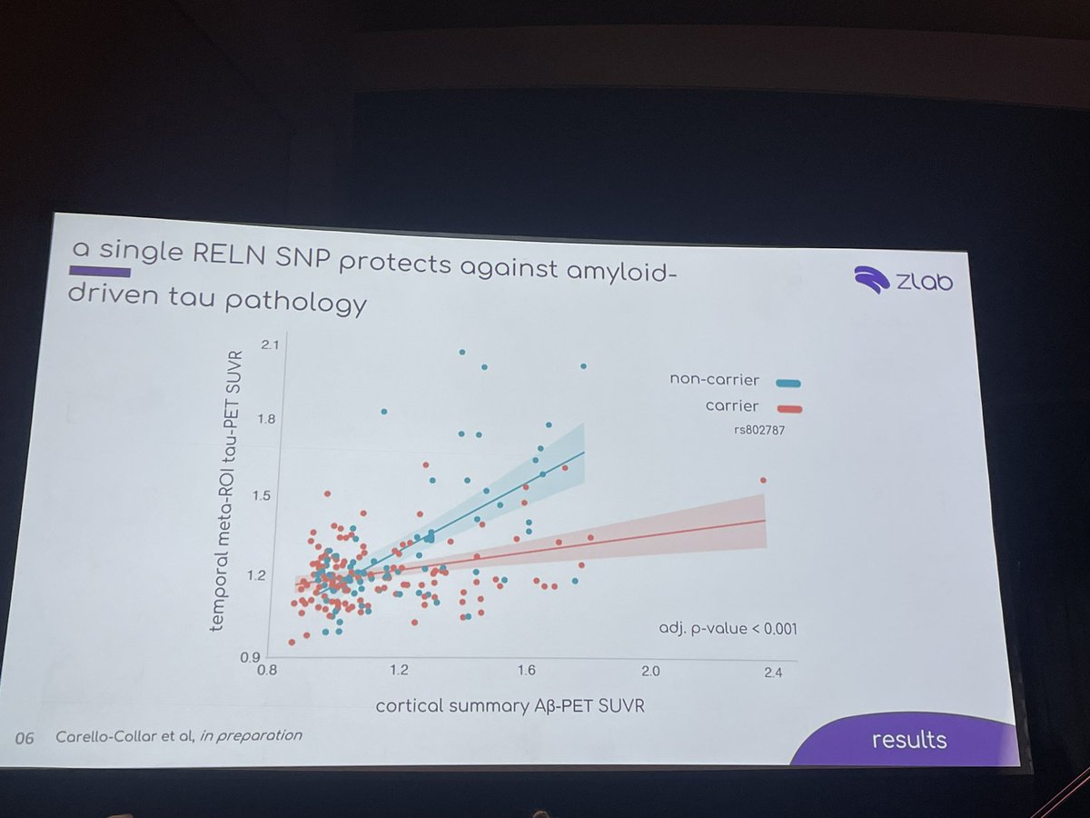 RikOssenkoppele (@rikossenkoppele) on Twitter photo RELN SNP rs80278 protects against amyloid-driven tau pathology in sporadic AD (in addition to ADAD as shown by <a href="/ytquiroz/">Yakeel T. Quiroz, PhD (she/her)</a>). RELN SNP rs80278 protects against amyloid-driven tau pathology in sporadic AD (in addition to ADAD as shown by <a href="/ytquiroz/">Yakeel T. Quiroz, PhD (she/her)</a>).