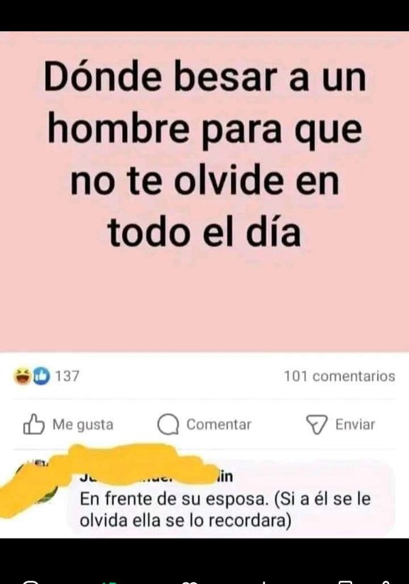 No sé le olvida jamás.