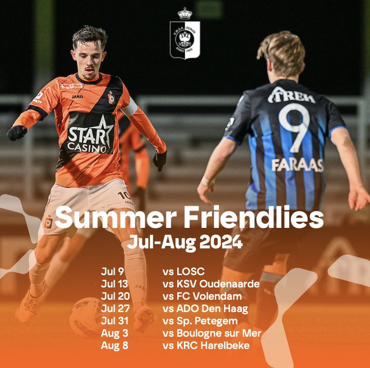 ACAFootballPart's tweet image. 📌Our Pre-season Calendar

#KMSKDeinze 🧡
#JuventudTorremolinosCF 💚