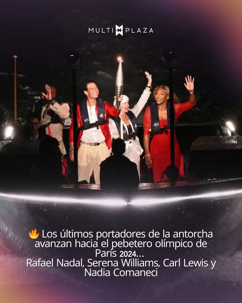 ¡Una noche para la historia! ✨ La inauguración de París 2024 nos dejó sin aliento, fue simplemente espectacular. Los desfiles, la música y las sorpresas nos dejaron sin palabras. Cuentanos, ¿Cuál fue tu momento favorito? ¡Compártelo con nosotros! #París2024 #Olimpiadas