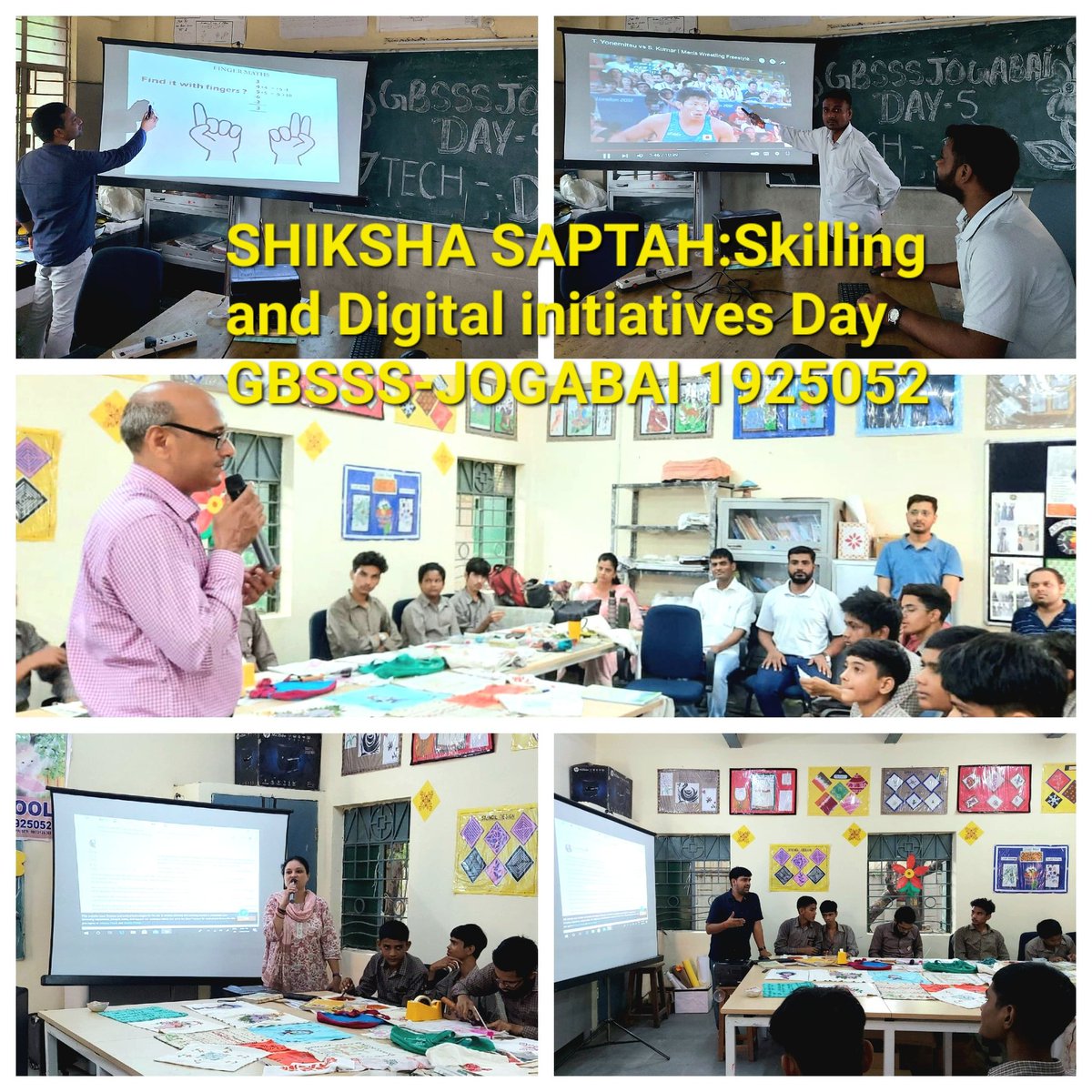 JogabaiB's tweet photo. #GBSSSJogabai celebrated Skilling &amp; Digital Initiative Day on July 26, 2024! 
Under Principal Mr. Sheeshpal guidance, students explored new digital tools, AI, and the future of learning. #EducationRevolution #DigitalSkills #AI #ShikshaSaptah
@Iquebal_H @Dir_Education @AtishiAAP https://t.co/tNGM46jMdX