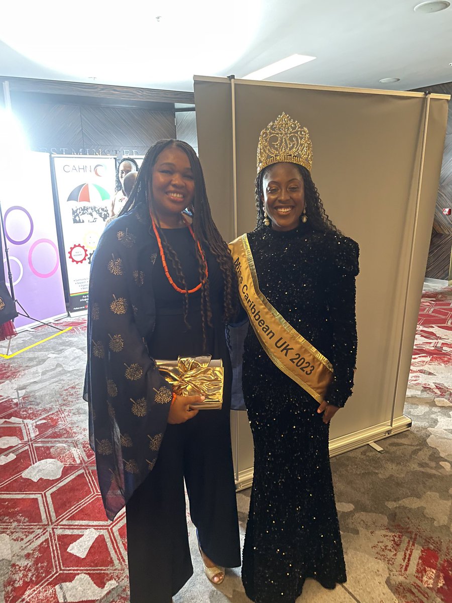 Dr Chi-Chi Ekhator (@drchichiekhator) on Twitter photo And I met #MissCaribbean at <a href="/cahn_uk/">Caribbean & African Health Network</a> #BHAwards24. What a lovely event And I met #MissCaribbean at <a href="/cahn_uk/">Caribbean & African Health Network</a> #BHAwards24. What a lovely event