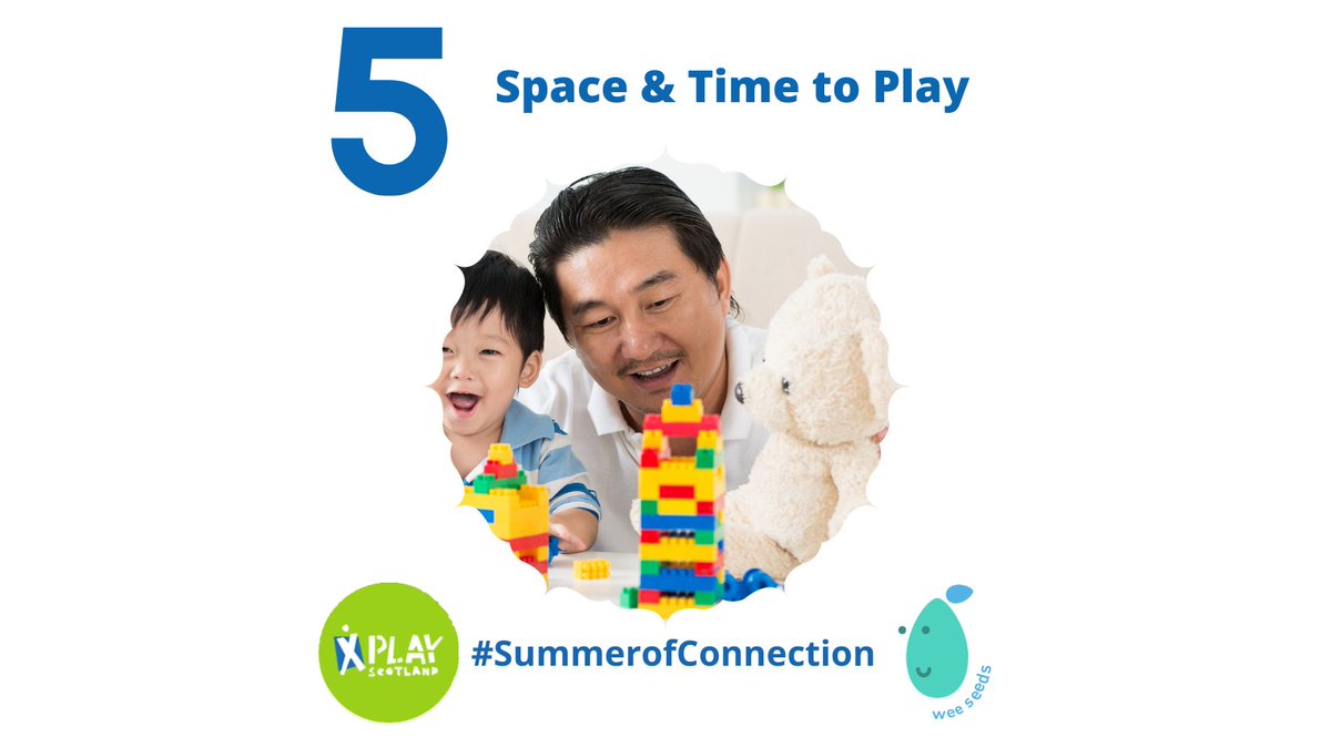 PlayScotland's tweet image. The pressures of the #summerholidays can create stress and overwhelm for parents and carers. Follow our helpful tips for making space and time to #playeveryday and ease the load whilst ensuring a #SummerofConnection for your family.
#mindfulness #fun 
@WeeSeeds