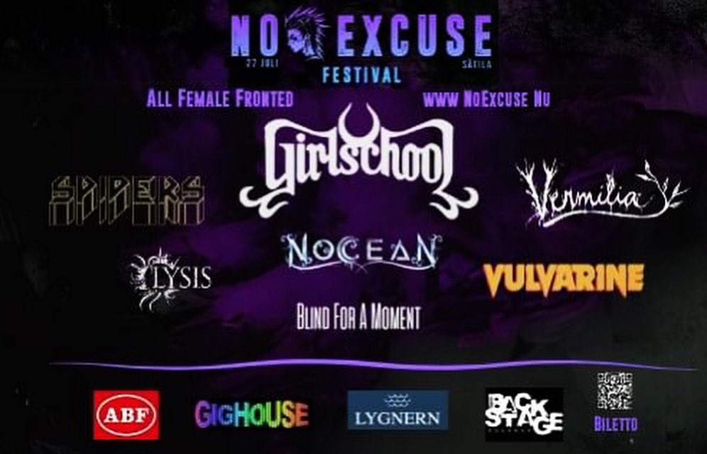Backstage -Rockbar- (@backstagethn) on Twitter photo Proud to be serving you all Beer & Burgers TONIGHT at the NO EXCUSE gig on the Swedish Countryside🤘 #femalefrontedbands <a href="/girlschoolband/">girlschool</a> #sätila #backstagerockbar #trollhättan #ontour Proud to be serving you all Beer & Burgers TONIGHT at the NO EXCUSE gig on the Swedish Countryside🤘 #femalefrontedbands <a href="/girlschoolband/">girlschool</a> #sätila #backstagerockbar #trollhättan #ontour