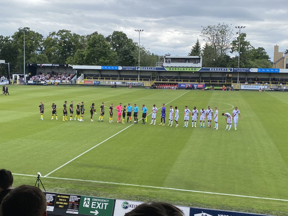 Another good day in the press box courtesy of <a href="/TheRealEFLNews/">The Real EFL News</a>, this time watching <a href="/HarrogateTown/">Harrogate Town AFC</a> take on <a href="/LincolnCity_FC/">Lincoln City FC 🇺🇦</a> at the Exercise Stadium. #Imps #ImpsAsOne #HarrogateTown #HTAFC