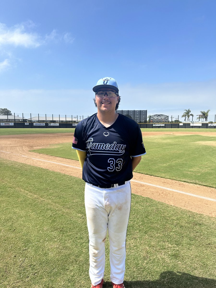 F: Gameday Angels 2024 Diaz 3, West Coast A’s 18U 3 
PoG: <a href="/braydenstufft13/">Brayden</a> 2-4, 2 2B, 3 RBI 
Pitcher: Cosme Vera Jr. 7 IP, 8K, 4H, 0 ER