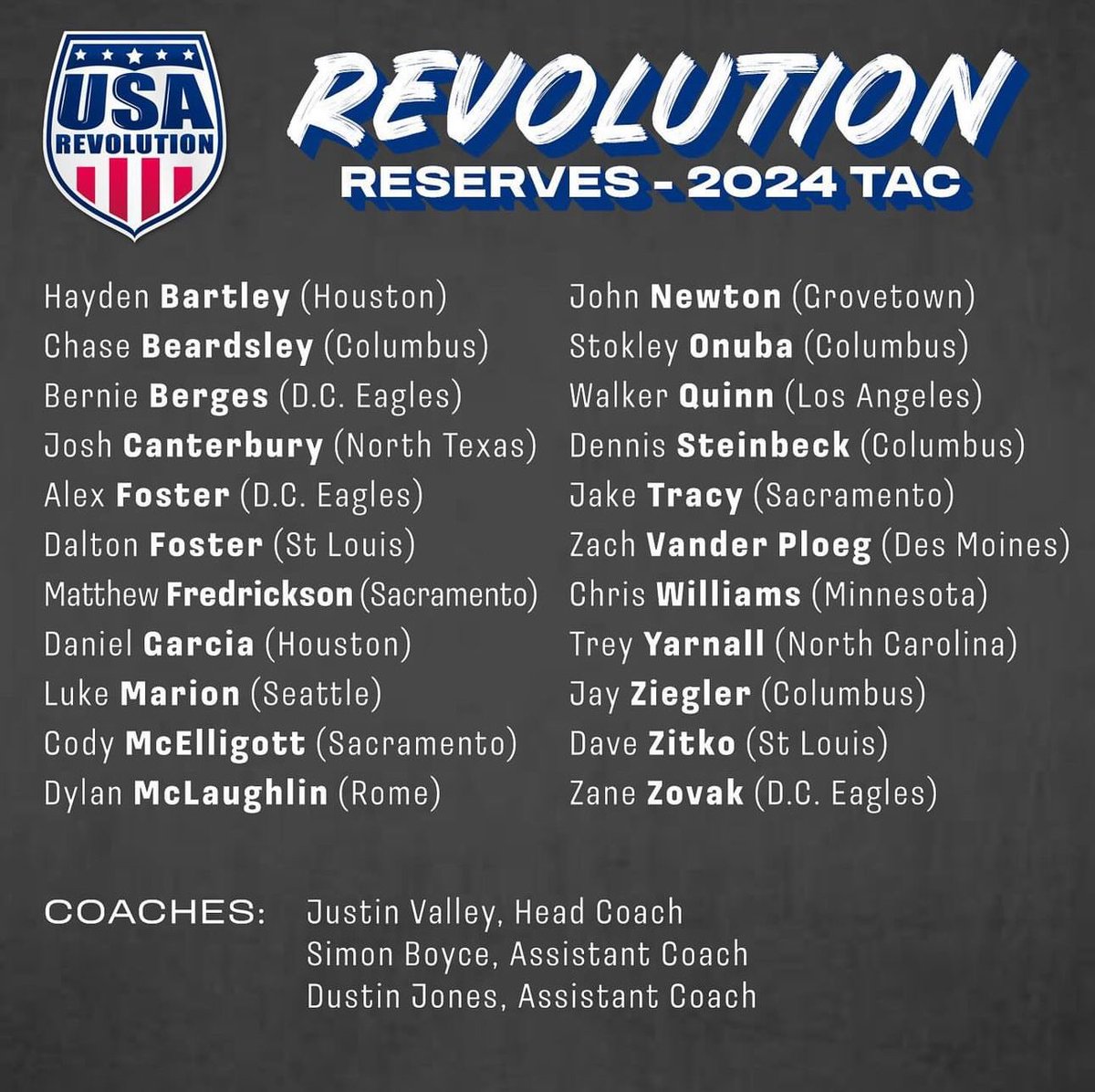Honored to be representing the USA in Australian rules football against Canada in two weeks! 🇺🇸 🇺🇸 🇺🇸 
<a href="/USAFLRevolution/">USA Revolution</a> <a href="/SacFooty/">Sacramento Suns Australian Football Club</a>