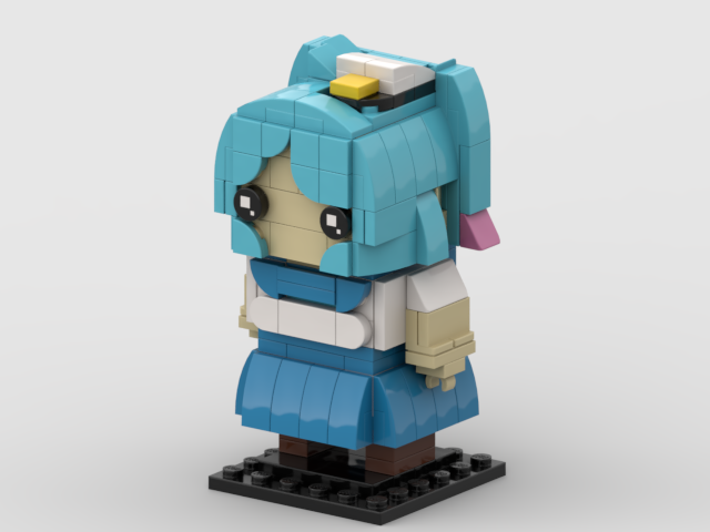 Wedge_471's tweet photo. #Beruillust lego rendition of Beru Izumi https://t.co/K2v2ZBRtS5