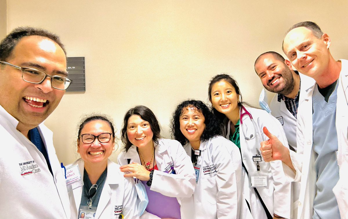 Naveen Pemmaraju, MD (@doctorpemm) on Twitter photo 👉👉👉Superb clinic & research teams working together in #TeamPemm clinic #leusm #BPDCN #MPNSM this month ! <a href="/MDAndersonNews/">MD Anderson Cancer Center</a> #endcancer | L➡️R <a href="/doctorpemm/">Naveen Pemmaraju, MD</a> Michelle Golez RNTerri Saenz RN Rhona Pinsoy RN
Dr .<a href="/MirLimMD/">Mir Lim</a> Dr Kekejian, Rodney Haltom PA 🙌 👉👉👉Superb clinic & research teams working together in #TeamPemm clinic #leusm #BPDCN #MPNSM this month ! <a href="/MDAndersonNews/">MD Anderson Cancer Center</a> #endcancer | L➡️R <a href="/doctorpemm/">Naveen Pemmaraju, MD</a> Michelle Golez RNTerri Saenz RN Rhona Pinsoy RN
Dr .<a href="/MirLimMD/">Mir Lim</a> Dr Kekejian, Rodney Haltom PA 🙌