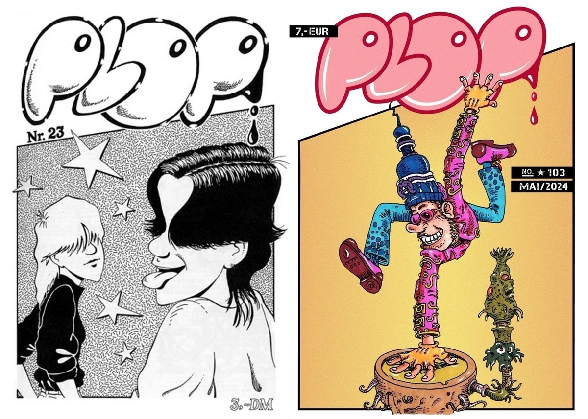 Alle Ausgaben 1981 bis heute im Überblick:
plop-fanzine.de/alle-ausgaben/