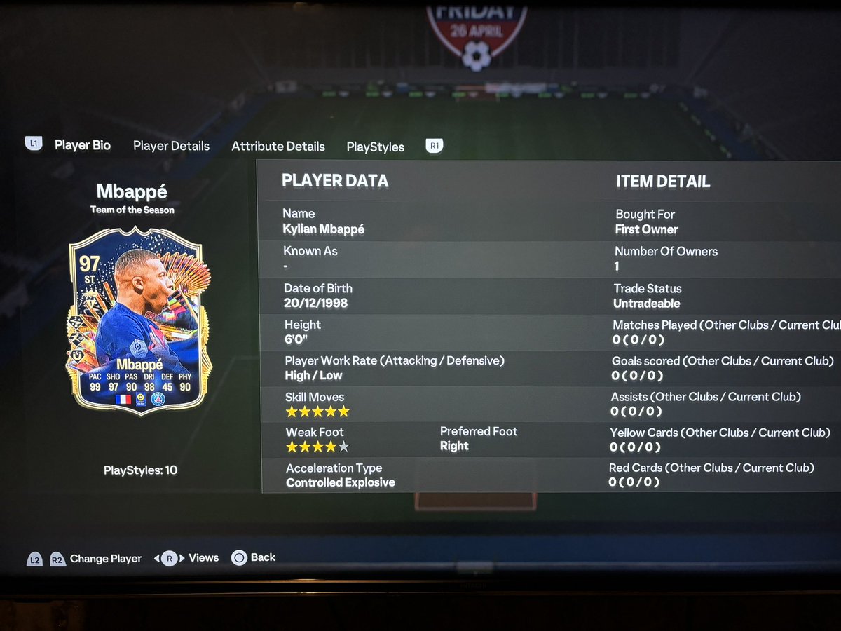 How have I just packed Mbappe from an 82+ player pick SBC 😍😍😍😍 #EAFC #EAFC24 #Mbappe