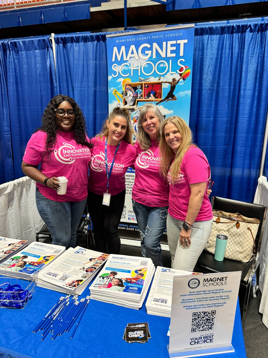Dr. Magda R. Castro Pereira (@305magnets) on Twitter photo .<a href="/miamimagnets/">Miami Magnet Schools</a> had a fantastic day at the Family Expo North, sharing insights with parents, students, and community members about <a href="/MDCPS/">Miami-Dade Schools</a> Magnet choice programs. With over 370 Magnet programs available, the choice is yours! Don't miss us at the <a href="/childrenstrust/">childrenstrust</a> SouthExpo next week. .<a href="/miamimagnets/">Miami Magnet Schools</a> had a fantastic day at the Family Expo North, sharing insights with parents, students, and community members about <a href="/MDCPS/">Miami-Dade Schools</a> Magnet choice programs. With over 370 Magnet programs available, the choice is yours! Don't miss us at the <a href="/childrenstrust/">childrenstrust</a> SouthExpo next week.