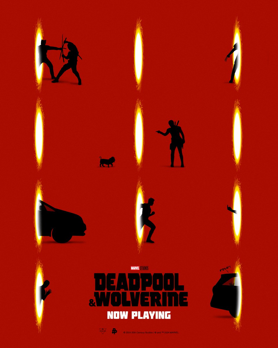 Creatieve posters van Deadpool & Wolverine 