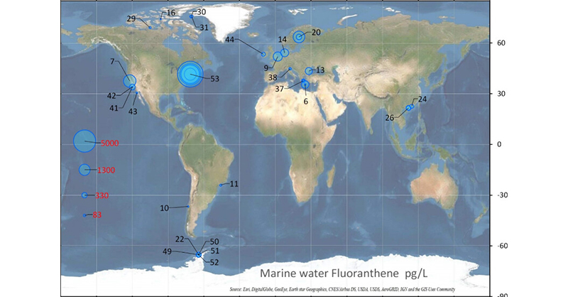 In this ES&amp;T study, scientists from <a href="/URIGSO/">URI Graduate School of Oceanography</a> <a href="/universityofri/">URI</a> present results on #PolycyclicAromaticHydrocarbons (PAHs) and polycyclic musks (PCMs) derived from #PassiveSamplers from across the world.

Read this article here 👉 go.acs.org/aig