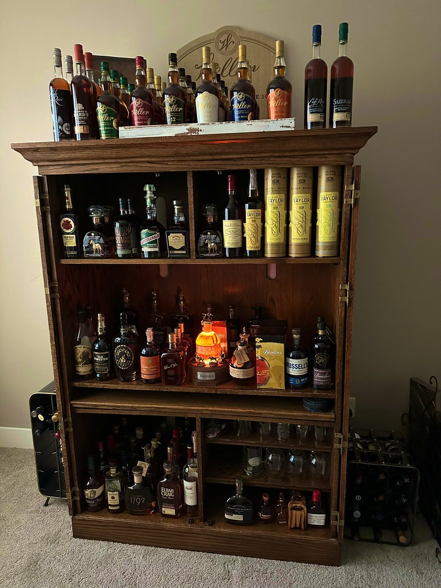 Never sell @Bitcoin Always buy bourbon 🥃