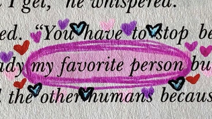 my favorite person 💜.ᐟ