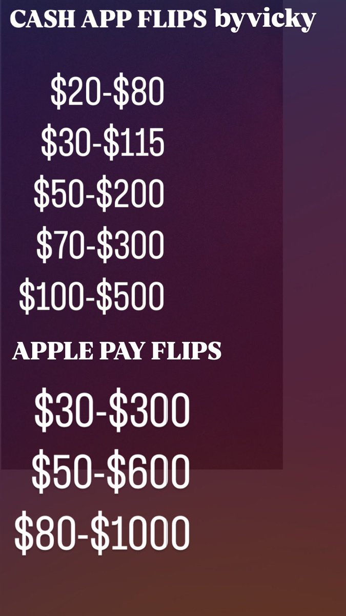 vickydabitch101's tweet photo. dm me ๐ฒ๐ฏ #applepaymethod #cashappmethod https://t.co/AGXvlnl3Lm