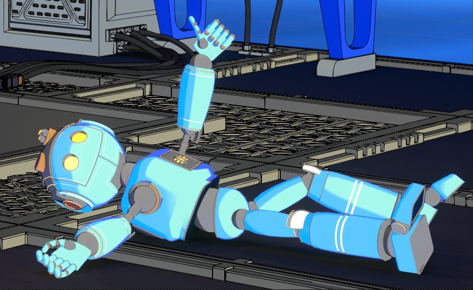 _Giga_Watts's tweet image. I&apos;m still alive. Still struggling with getting over the anxiety to stream. but I&apos;m alive! #Vtuberrobot #vtubermodel #RobotVtuber