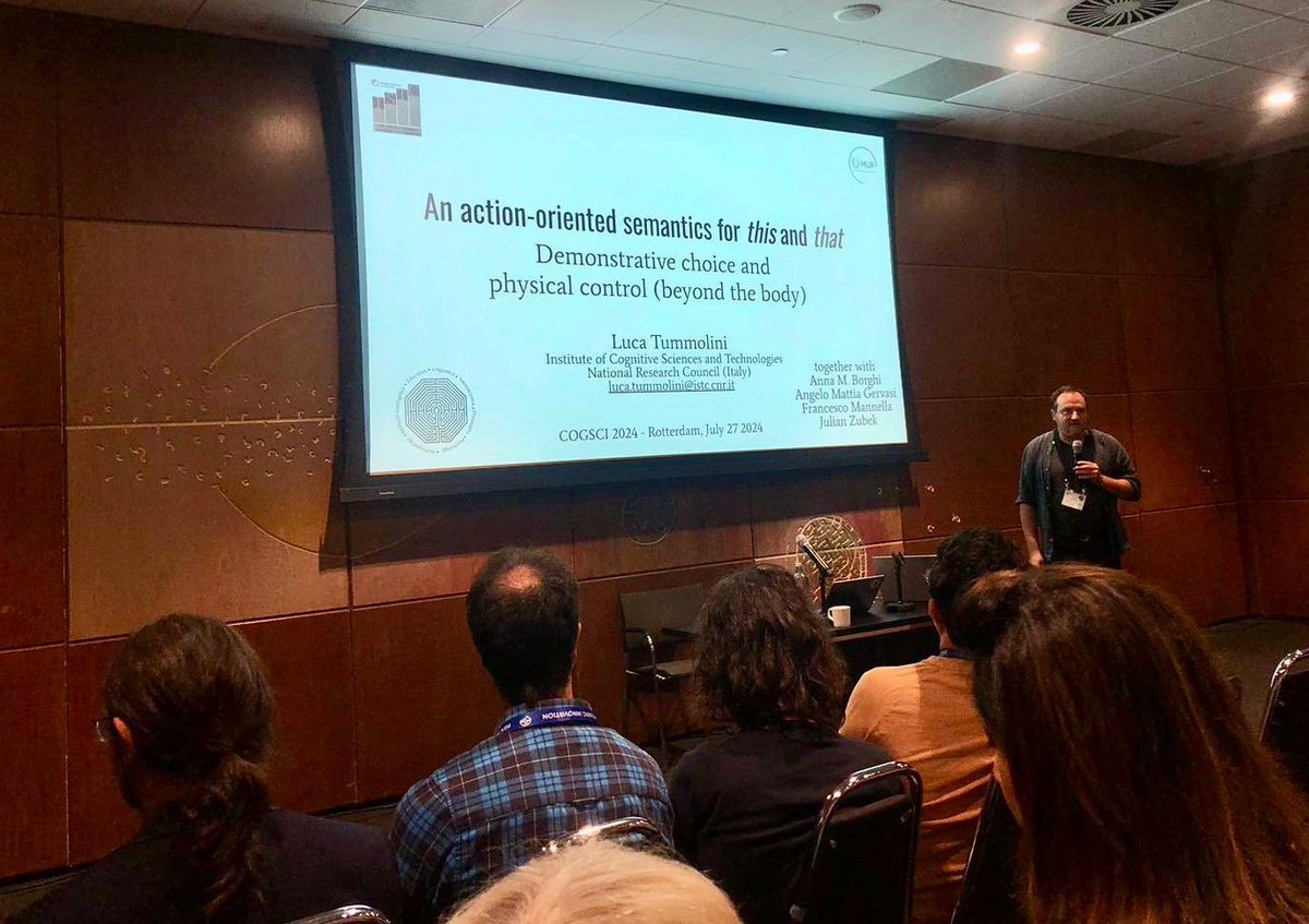 BalLab (@ballab_rome) on Twitter photo Last, but not least, <a href="/annaborghi8/">annaborghi</a> and <a href="/ideeverdi/">luca tummolini</a> talks at the #CogSci2024 symposium on the flexibility of abstract words organized by Joanna Raczaszek-Leonardi Last, but not least, <a href="/annaborghi8/">annaborghi</a> and <a href="/ideeverdi/">luca tummolini</a> talks at the #CogSci2024 symposium on the flexibility of abstract words organized by Joanna Raczaszek-Leonardi