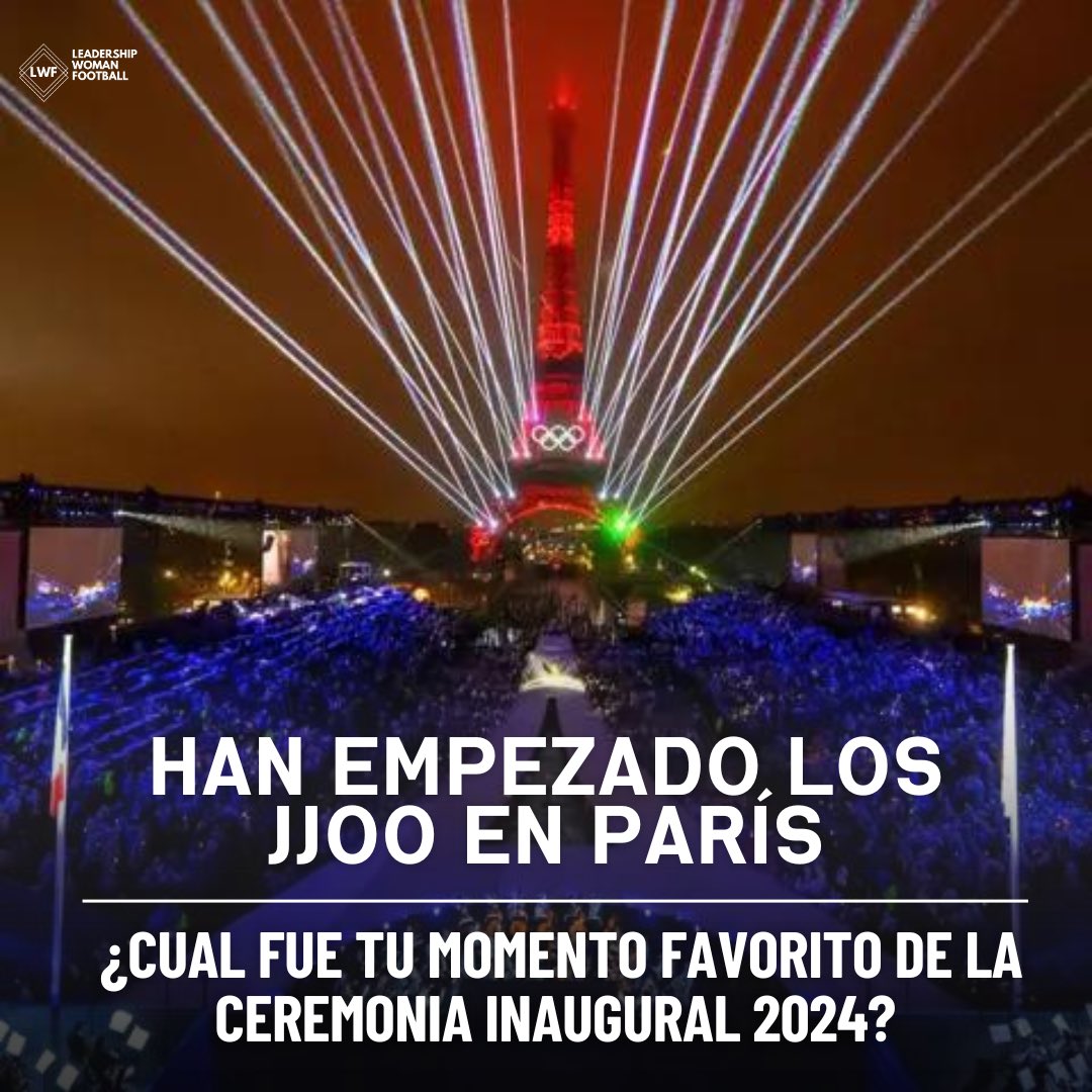 LWFplatform's tweet image. 🌟 ¡Inician oficialmente los XXXIII Juegos Olímpicos en París! Por primera vez, la ceremonia de apertura se realizó fuera del estadio, destacando los lugares icónicos de la ciudad. 🎉 ¿Cuál fue tu momento favorito? 🤔✨ #JuegosOlímpicos #Paris2024 #CeremoniaDeApertura