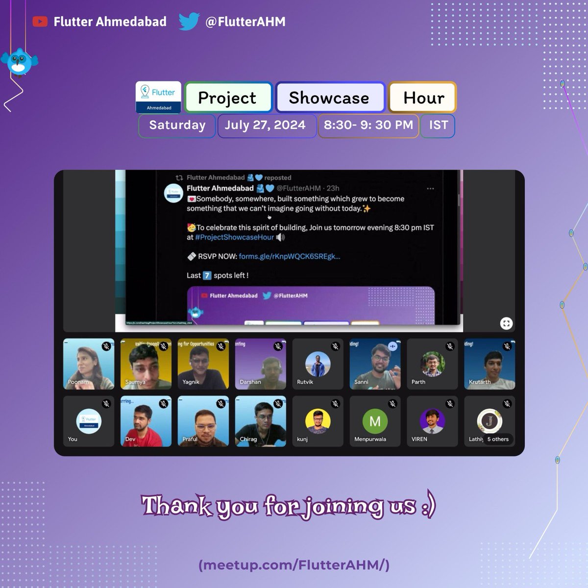 FlutterAHM's tweet image. @SirusTweets  @TakRutvik @prashantrdalai @YAGNIK__2411 @poonmjha 
@theparthgupta @sam_casm_101 @BossAncient @RealKTSinger @gohilchirag1602 @jeetsdev @dchandranidev @The_SouravSoni @lathiyajayesh77 @AdnaniDev @khushjeet_kumar @VirenGajjar5 @MultaniSharukh @praful0203