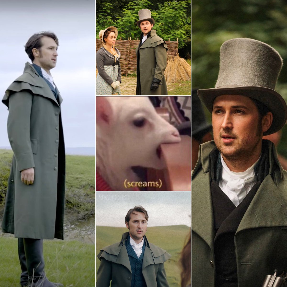 It has to be <a href="/SexyGreenCoat/">SexyGC</a> 
🔥🔥🔥 #Sanditon #BenLloydHughes