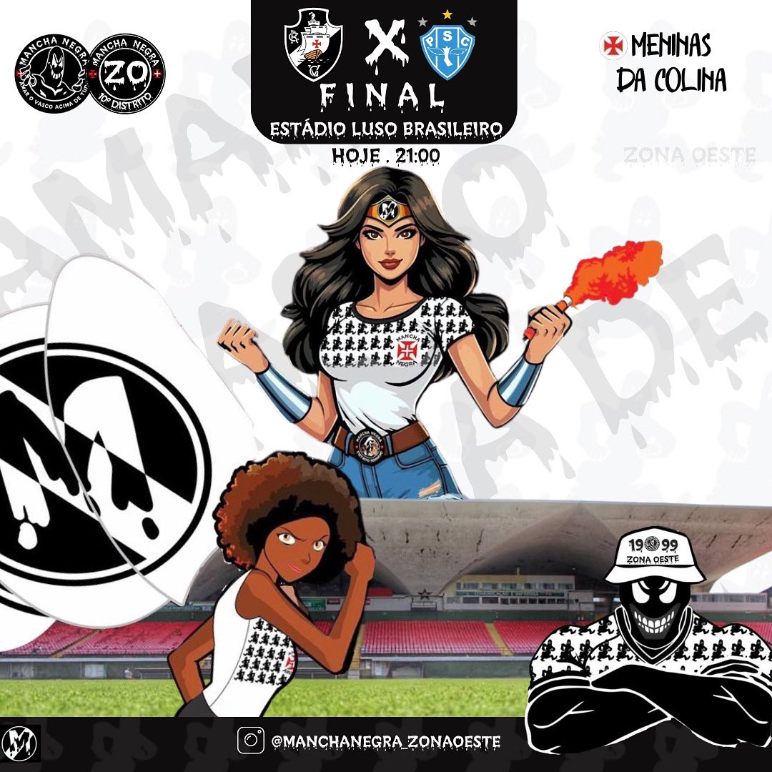 MNV10zo's tweet photo. Dia de Vasco com as meninas @vasco_feminino e vale o título 🏆

Hoje é dia de prestar todo nosso apoio as meninas pelo jogo de volta da final do Brasileiro A3, contra o Paysandu.

Lembrando que os ingressos são gratuitos! Vamos apoiar, pra cima meninas!  + https://t.co/09wVishHPj