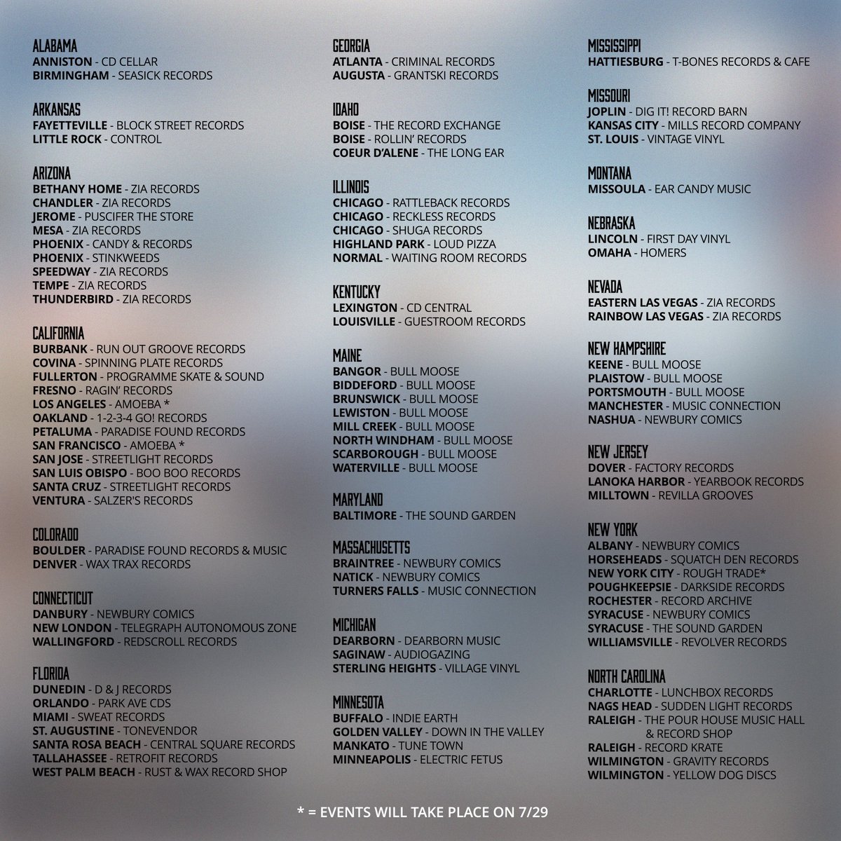 Today at 3PM at all Silver Platters locations! Here the new <a href="/orvillepeck/">Orville Peck</a> album almost a week before it comes out, free poster while supplies last, and more! Free/all ages event. #stampedeRSC