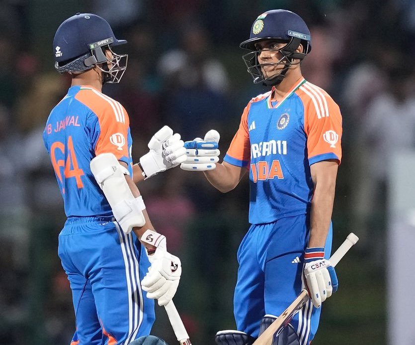 ShubmanGill's tweet photo. Off the mark 🇮🇳 https://t.co/JKQmUoOlCe