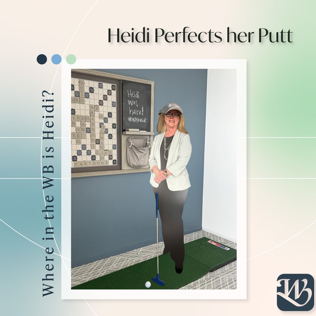 WindhamBrannon's tweet image. Fore! From ping-pong to putting, Heidi is ready for whatever comes her way.
#WBHeidi #keepthingsfun #accountingfirms