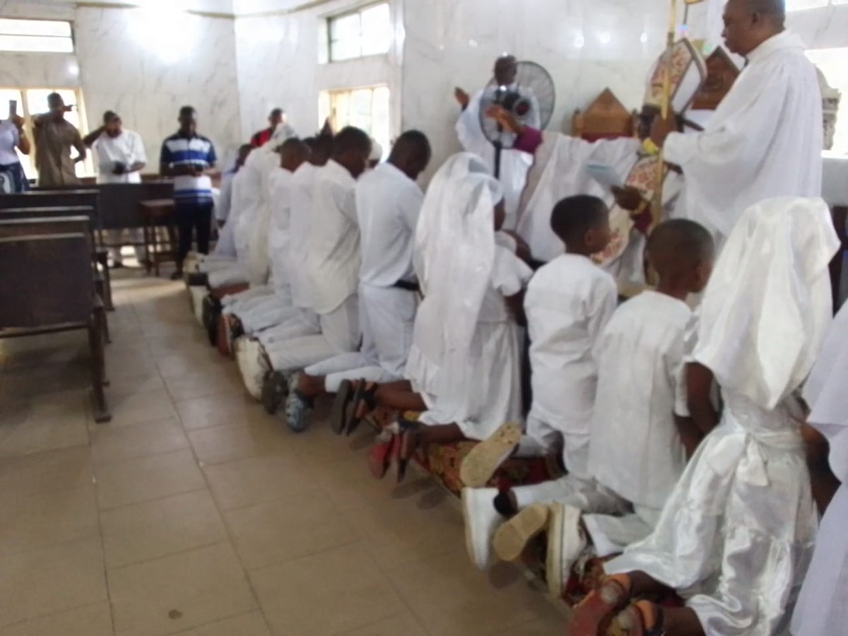 nwoke_ven's tweet photo. Imparting the holy spirit by laying hands is one of the missions of the church. https://t.co/2wGFHPbS0T